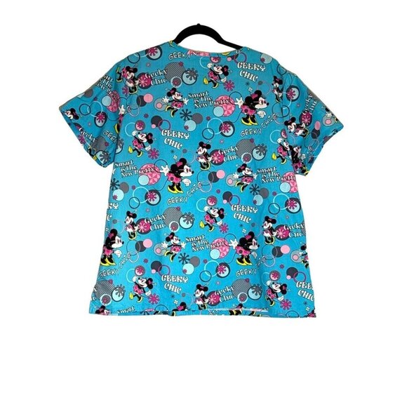 Disney - Minnie Mouse Girl Power Scrub Top - XL - Picture 2 of 8